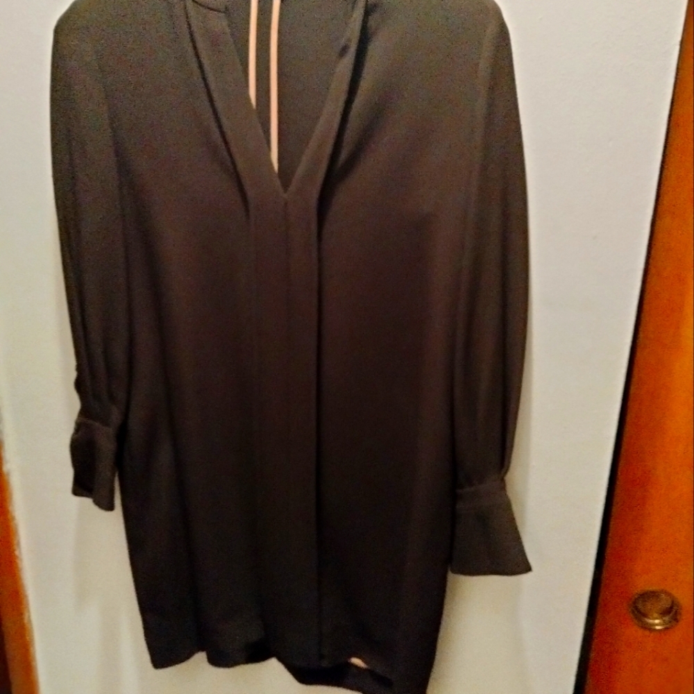 Chloe` black dress, size is 38, made in Slovakia.